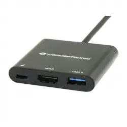 Conceptronic Donn Adaptador USB-C a HDMI Negro