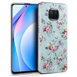 Cool Funda Silicona Dibujos Flores para Xiaomi Mi 10T Lite