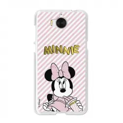 Funda Oficial Disney Minnie, Gold Balloon Huawei Y6 2017