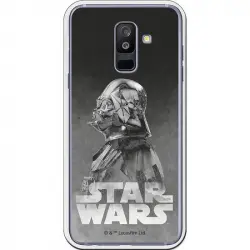 Funda Oficial Star Wars Darth Vader Negro Samsung Galaxy A6 Plus
