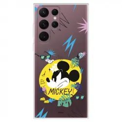 Funda para Samsung Galaxy S22 Ultra Oficial de Disney Mickey Urban - Clásicos Disney