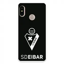 Funda Para Xiaomi Mi A2 Lite Del Eibar Escudo Fondo Negro - Licencia Oficial Sd Eibar