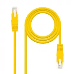 Nanocable Cable de Red RJ45 UTP AWG24 Cat. 5e 3m Amarillo