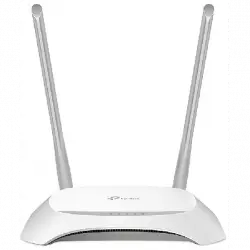 Router inalámbrico - TP-Link TL-WR850N, 300 mbps, 802.11b/g/n, 2 antenas, Blanco