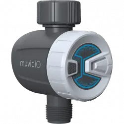 Sistema de irrigación inteligente - MUVIT IO MIOWBTS001 Bluetooth Mesh, Temporizador, Negro