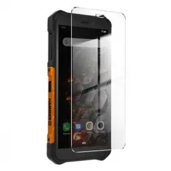 Teléfono Hammer Iron 3 4g Lte Negro Naranja Con Protector Cristal Templado
