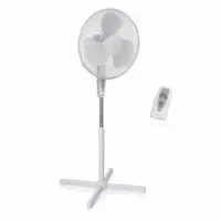 Ventilador Pie 40cm/105-125cm Mando Distancia 45w-3v Bl Altu_ _