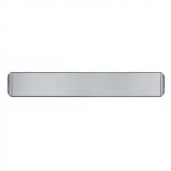 CasaFan CasaTherm 2400 Panel Calefactor Radiante IP55 2400W Gris Plateado