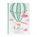 Cuaderno A5 Legami Liso Air balloon