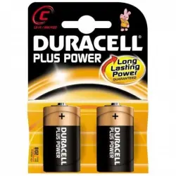 Duracell Plus Power 2 Pilas LR14 1.5V