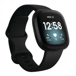 Fitbit - Fitbit Versa 3 Negro Smartwatch de salud y forma física (Reacondicionado a estrenar).