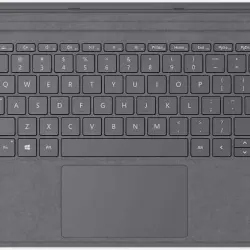 Funda con teclado - Microsoft Surface Go Signature, Para 2, Gris