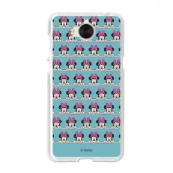 Funda Oficial Disney Minnie, Sweet Blue Huawei Y5 2017