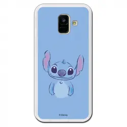 Funda Oficial Lilo Y Stitch Azul Samsung Galaxy A6 2018