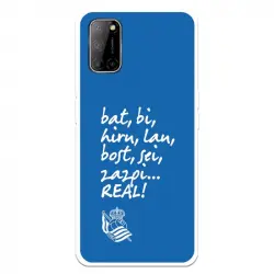 Funda Para Oppo A72 Del Real Sociedad De Fútbol Real Grito Aficion - Licencia Oficial Real Sociedad De Fútbol