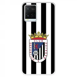 Funda Para Vivo Y21s Del Badajoz Escudo Blanquinegro - Licencia Oficial Club Deportivo Badajoz