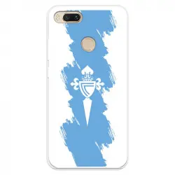 Funda Para Xiaomi Mi A1 Del Celta Escudo Trazo Azul - Licencia Oficial Rc Celta