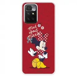 Funda para Xiaomi Redmi 10 Oficial de Clásicos Disney Minnie Mad About