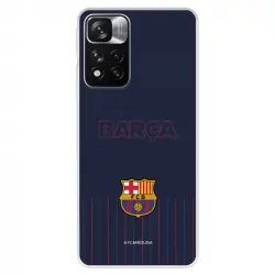 Funda Para Xiaomi Redmi Note 11 Del Barcelona Barsa Fondo Azul - Licencia Oficial Fc Barcelona