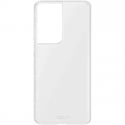 Funda - Samsung Clear Cover, Para Galaxy S21 Ultra 5G, Trasera, TPU, Transparente