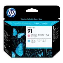HP Cabezal de Impresión HP 91 Magenta Claro y Cian Claro