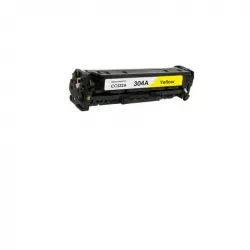 Inkpro Tóner Compatible con HP CC532A/CE412A/CF382A/CANON718 Amarillo