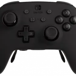 Mando - Power A Fusion Pro Black, Para Nintendo Switch, 2 carcasas magnéticas, Sticks analógicos, Negro/Blanco