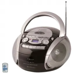 Nevir NVR-482UCM P Radiocassette CD Plata
