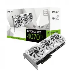 PNY GeForce RTX 4070 Ti VERTO Triple Fan White Edition 12GB GDDR6X DLSS3