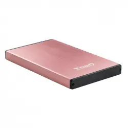 TooQ TQE-2527P Carcasa Disco Duro 2.5" SATA USB 3.0 Rosa