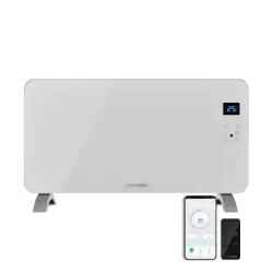 Universal Blue Cala Conta 5015W Panel Calefactor de Cristal Blanco WiFi 1500W
