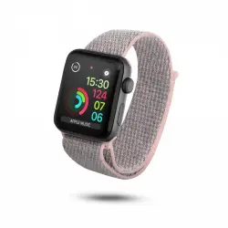 Unotec Correa Velcro Rosa Palo para Apple Watch 38/40mm