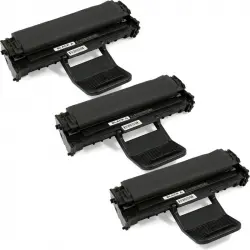 ZipZap Tóners Compatibles con Samsung ML1610 Negro Pack 3