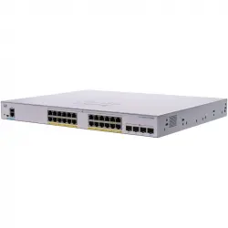 Cisco CBS350-24FP-4X-EU Switch de Red 24 Puertos GE PoE Completa 4 x SFP+ de 10 G