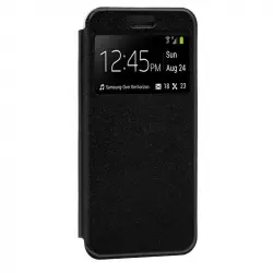 Cool Funda Flip Cover Negra para Samsung Galaxy A50