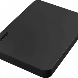 Disco duro externo 2 TB - Toshiba Canvio Basics 2.5, USB 3.2, Portátil, HDD, SSD, 5 Gbit/s, Negro