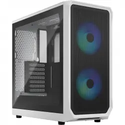 Fractal Design Focus 2 RGB Mid Tower Cristal Templado USB 3.2 Blanca