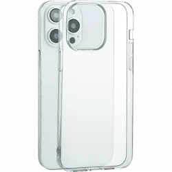 Funda - ISY Clear ISC 1036, Para iPhone 15 Pro Max, Termoplástico, Salpicaduras, Impactos, Transparente