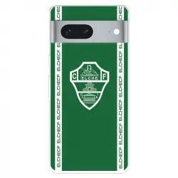 Funda Para Google Pixel 7 5g Del Elche Cf Escudo Fondo Verde - Licencia Oficial Elche Cf