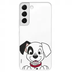Funda para Samsung Galaxy S22 Plus Oficial de Disney Cachorro Sonrisa - 101 Dálmatas