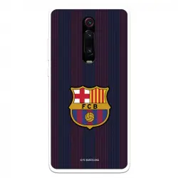 Funda Para Xiaomi Mi 9t Del Barcelona Rayas Blaugrana - Licencia Oficial Fc Barcelona