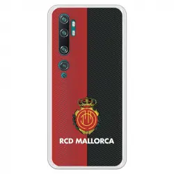 Funda Para Xiaomi Mi Note 10 Del Mallorca Rcd Mallorca Diagonales Transparente - Licencia Oficial Rcd Mallorca