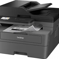 Impresora multifunción - Brother DCPL2660DW, Laser, 1200 x dpi, 34 ppm, Monocolor, WiFi, Negro