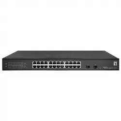 LevelOne Hilbert GES-2126 Switch Gestionado L2 24 Puertos Gigabit + 2 Puertos SFP