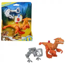 Mattel Imaginext Jurassic World Dinosaurio de  Pyroraptor con Accesorios