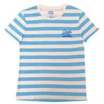 Mr Wonderful Camiseta Queen of everything rosa y azul talla L