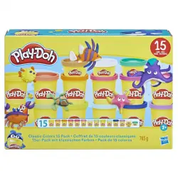 Play-doh Pack de 15 Colores  Creativo +24 Meses