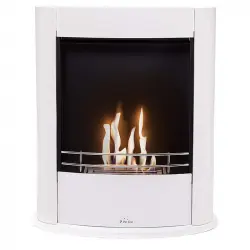 Purline Tantalo Biochimenea de Suelo 2.5kW Blanco