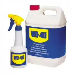 WD-40 Pack Garrafa Lubricante Multiusos 5L + Pulverizador