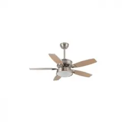 Akunadecor - Ventilador De Techo Metal Niquel Braw